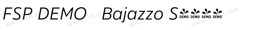 FSP DEMO   Bajazzo S字体转换